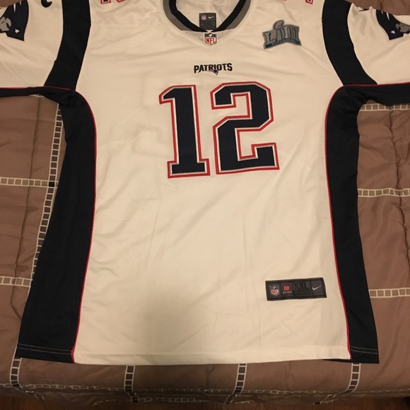 tom brady super bowl jersey 53